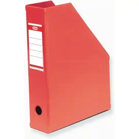 ⁨Pojemnik składany 7cm PVC czerwony ELBA 100400623⁩ w sklepie Wasserman.eu