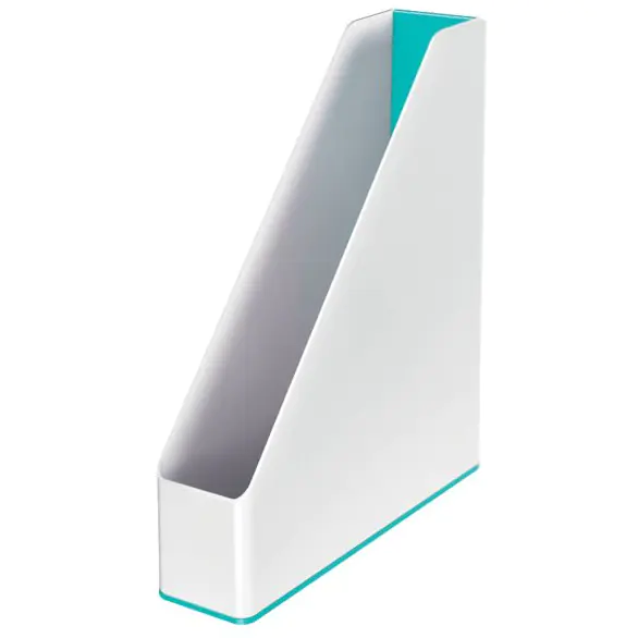 ⁨Leitz WOW two-colour white-turquoise 53621051⁩ at Wasserman.eu