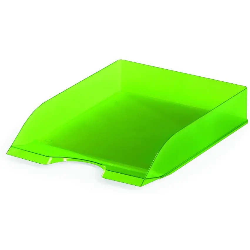 ⁨A4 DURABLE BASIC document shelf light green transparent 1701673017⁩ at Wasserman.eu