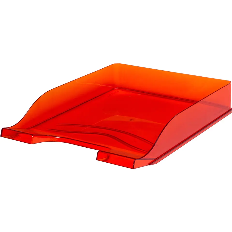 ⁨Document shelf transparent red 100553687 BANTEX⁩ at Wasserman.eu