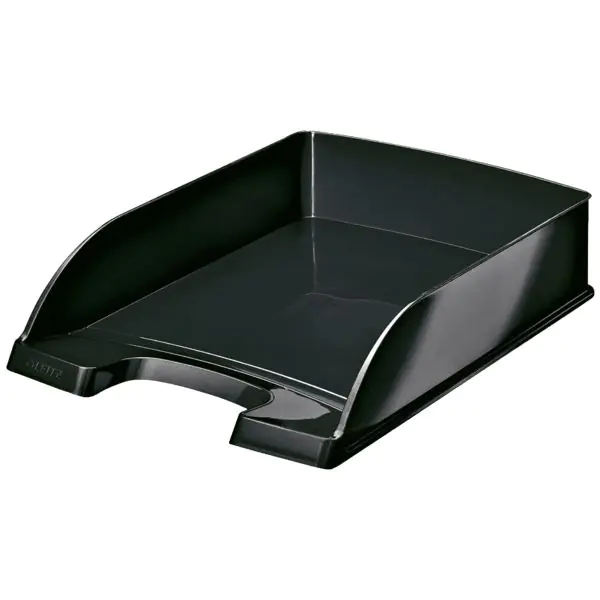 ⁨LEITZ Plus WOW document shelf, black 52263095⁩ at Wasserman.eu