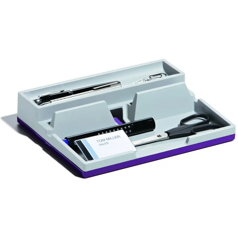 Przybornik na biurko DURABLE VARIOCOLOR SMART OFFICE jasny fioletowy 761312 w sklepie Wasserman.eu