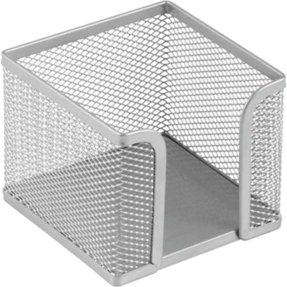 ⁨NATUNA sticky note toolbox, silver mesh⁩ at Wasserman.eu