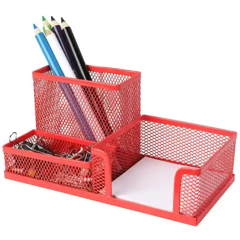 ⁨NATUNA desk toolbox mesh red 204x104x100mm (3A)⁩ at Wasserman.eu