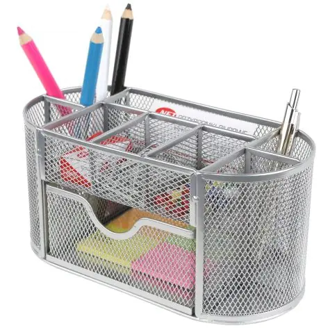 ⁨Desk toolbox NATUNA mesh silver 220x110x104mm (5AJ)⁩ at Wasserman.eu