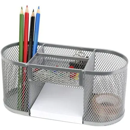 ⁨Desk toolbox NATUNA mesh silver 200x85x90mm (5A)⁩ at Wasserman.eu