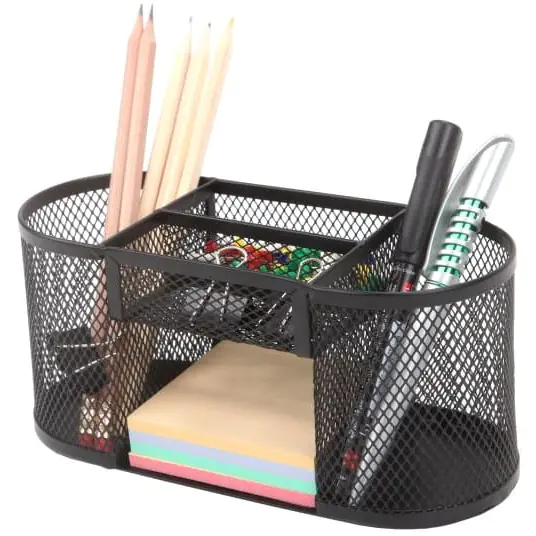 ⁨Desk toolbox NATUNA mesh black 200x85x90mm (5A)⁩ at Wasserman.eu