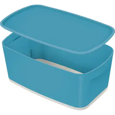 ⁨MyBox Cosy small container with lid blue 52630061 LEITZ⁩ at Wasserman.eu