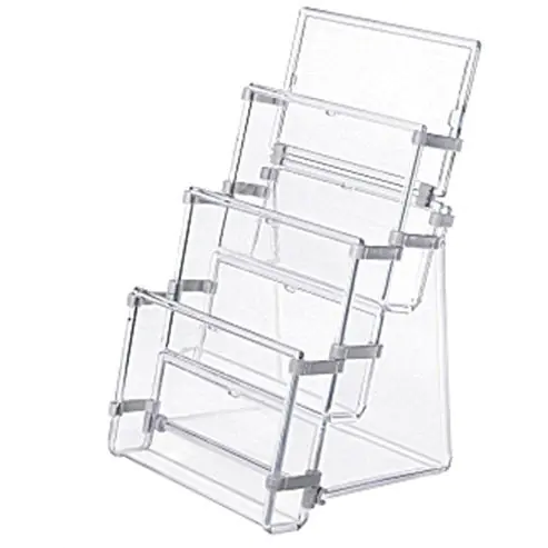 ⁨Stojak na ulotki A5 trzy kieszenie 0403-0044-00 PANTA PLAST⁩ w sklepie Wasserman.eu