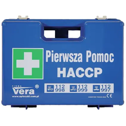 ⁨First aid kit HACCP blue VERA⁩ at Wasserman.eu