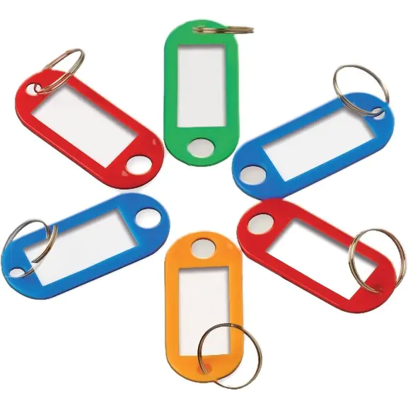 ⁨Key pendants color 6pcs. GB200-M TETIS mix⁩ at Wasserman.eu