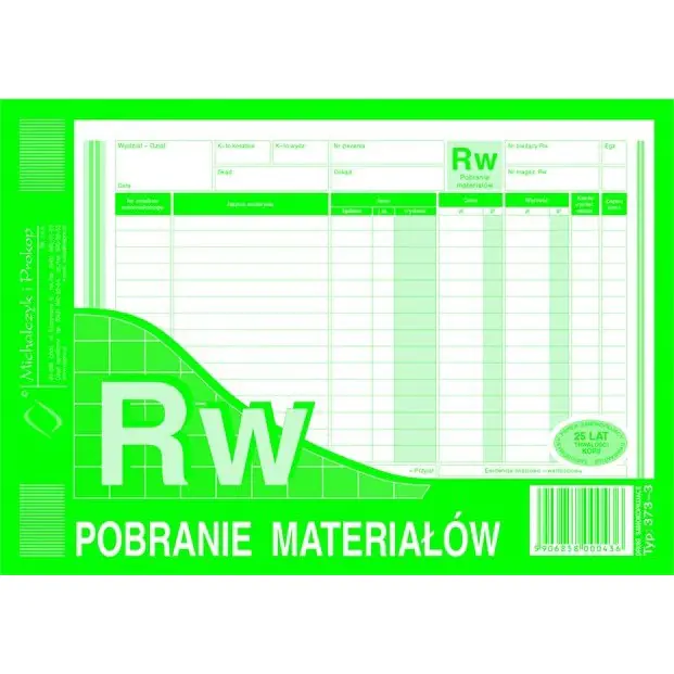 ⁨373-3 RW pobranie materiałów A5 80kartek Michalczyk i Prokop⁩ w sklepie Wasserman.eu