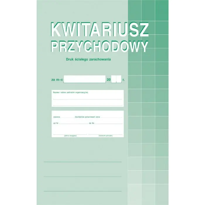 ⁨400-1 Kwitariusz przychodowy A4 30 kartek MICHALCZYK I PROKOP⁩ w sklepie Wasserman.eu