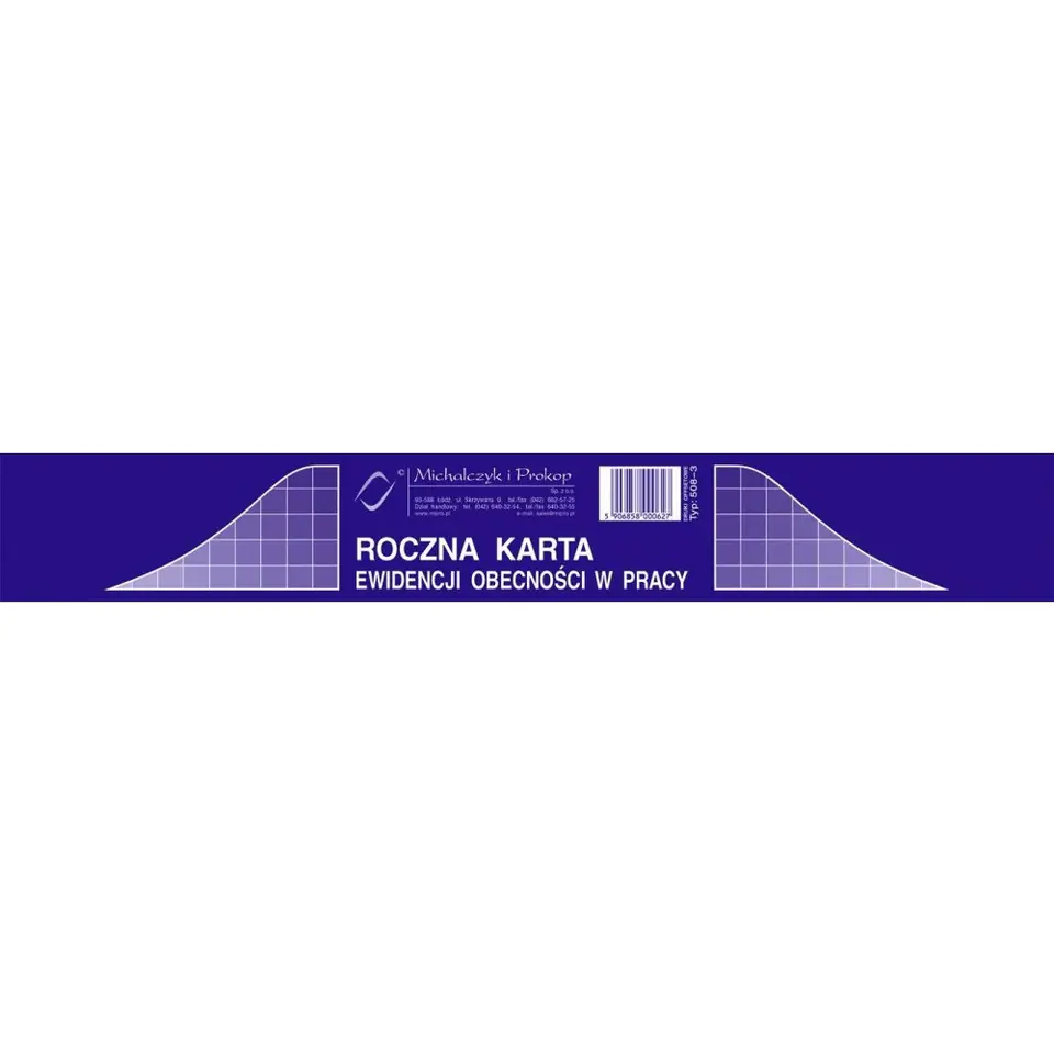 ⁨508-3 Roczna karta obec.A5a'50 Michalczyk i Prokop⁩ w sklepie Wasserman.eu