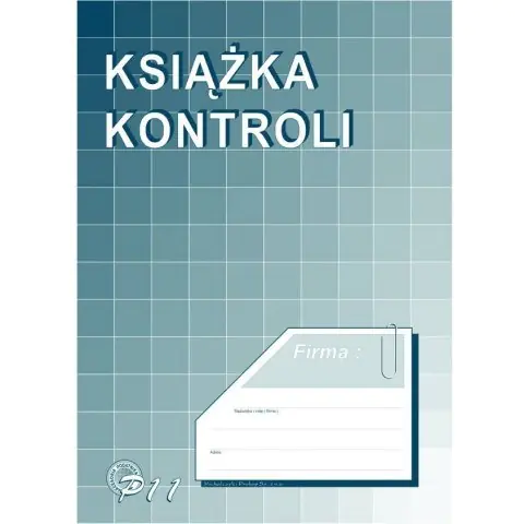 ⁨P11 Książka kontroli A4 MICHALCZYK I PROKOP⁩ w sklepie Wasserman.eu