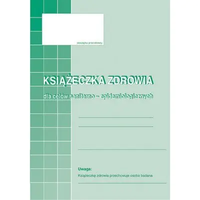 ⁨530-5 Książeczka zdrowia A6 16kartek Michalczyk i Prokop⁩ w sklepie Wasserman.eu