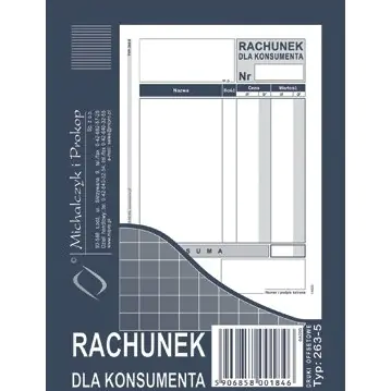 ⁨263-5 Bill for consumer A6 offset MICHALCZYK&PROKOP⁩ at Wasserman.eu