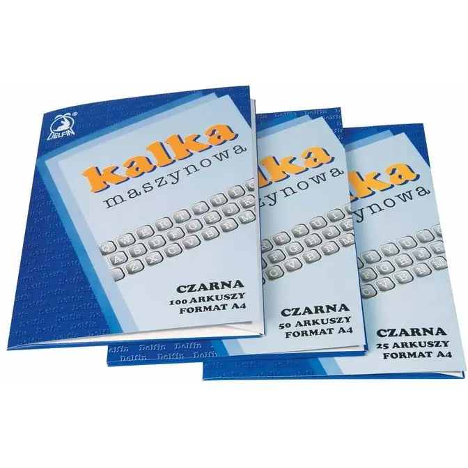 ⁨Carbon paper A-4 100 sheets DELFIN⁩ at Wasserman.eu