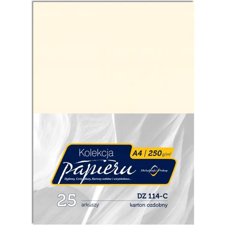 ⁨Karton wizytówkowy A4 250g DZ114-C (25) MICHALCZYK I PROKOP⁩ w sklepie Wasserman.eu