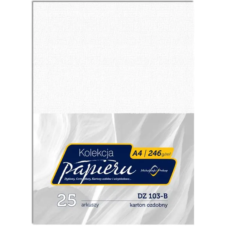 ⁨Karton wizytówkowy A4 246g DZ103-B (25) MICHALCZYK I PROKOP⁩ w sklepie Wasserman.eu