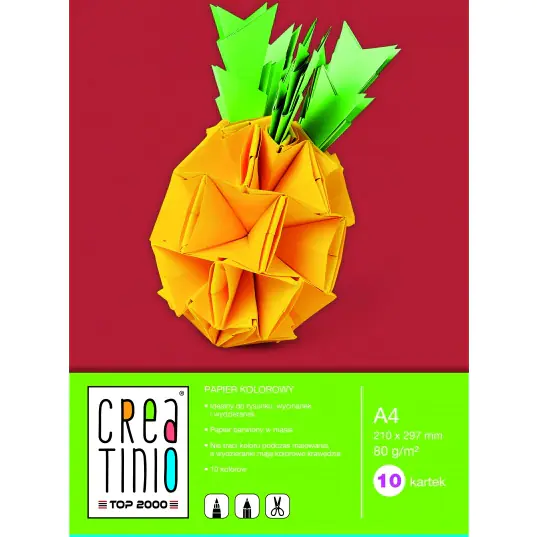 ⁨Colour paper notebook A4 10 sheets of CREATINIO 400079856 TOP 2000⁩ at Wasserman.eu