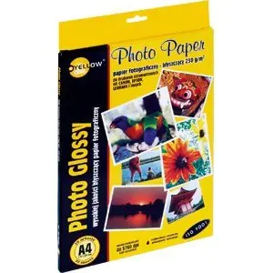 ⁨Papier foto YELLOW ONE A4 230g A20 błyszczący (4G230) 150-1181⁩ w sklepie Wasserman.eu