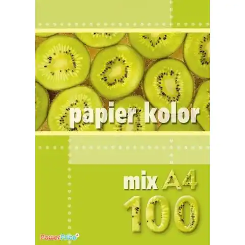 ⁨Papier ksero A4 80g KRESKA 100ark mix⁩ w sklepie Wasserman.eu