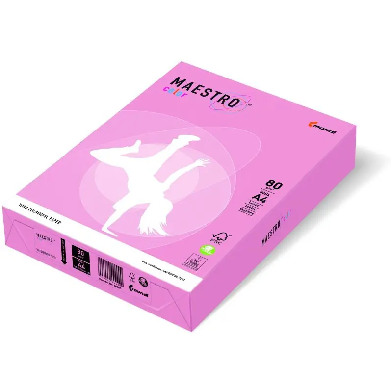 ⁨Xerox paper A4 80g MAESTRO COLOR PI25 pink pastel⁩ at Wasserman.eu