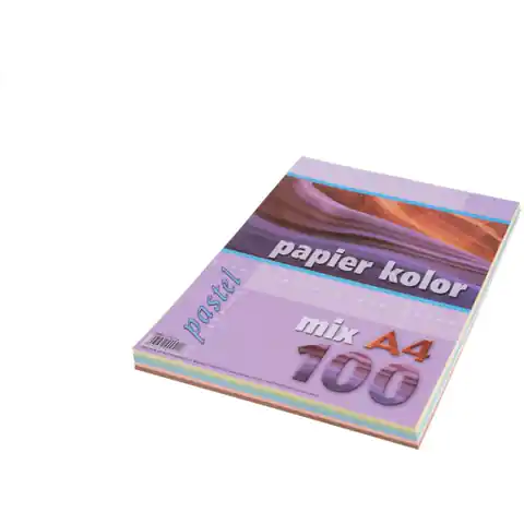 ⁨Photocopying paper A4 pastel mix 100ark. DASH⁩ at Wasserman.eu