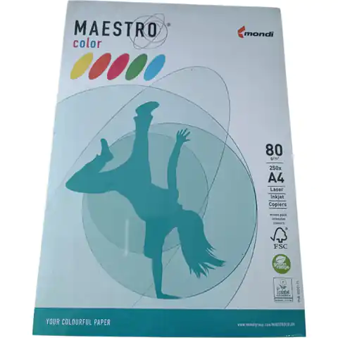 ⁨Photocopying paper A4 80g mix intensive 9414A80S MAESTRO COLOR 250a⁩ at Wasserman.eu