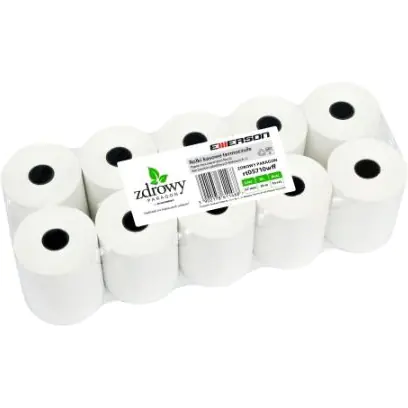 ⁨Thermal rollers 57x10m 10pcs. EMERSON rt05710wkff healthy receipt⁩ at Wasserman.eu