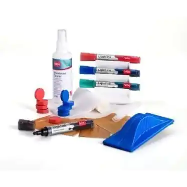 ⁨ACCO board cleaning kit 1901430 foam+10slur+sponge+4mar+u.mag⁩ at Wasserman.eu