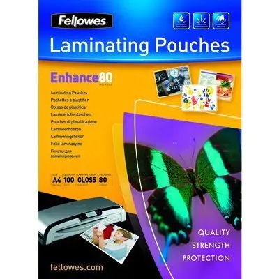 ⁨Laminating film A3 80mic FELLOWES (100) 5306207⁩ at Wasserman.eu