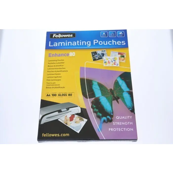 ⁨Laminating film A4 100mic FELLOWES (100) 5351111⁩ at Wasserman.eu