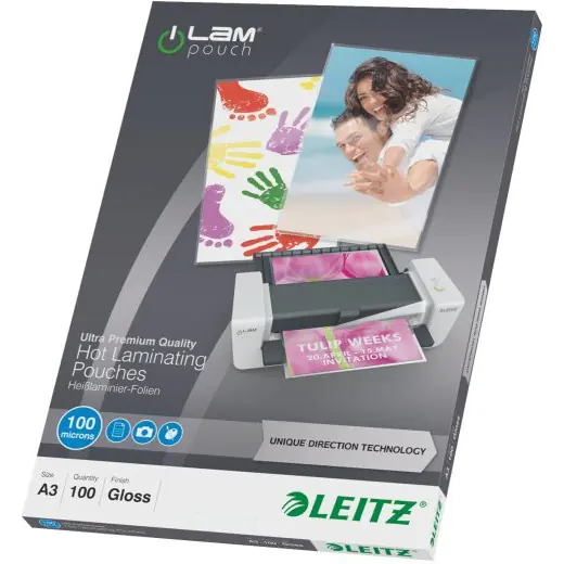 ⁨Lamination film LEITZ iLAM UDT A3 100 mic. 74870000⁩ at Wasserman.eu