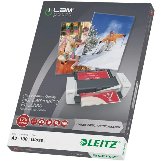 ⁨Lamination film LEITZ iLAM UDT A3 175 mic. 74900000⁩ at Wasserman.eu