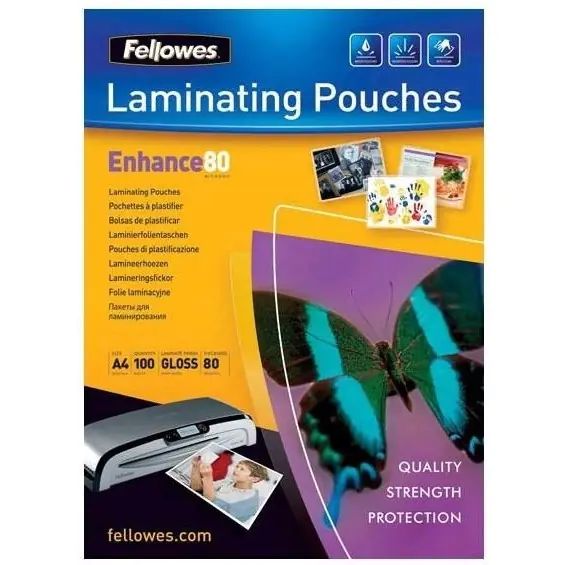 ⁨Laminating film A5 100mic FELLOWES (100) 5351002⁩ at Wasserman.eu