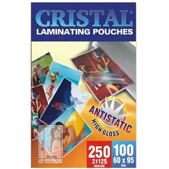 ⁨Laminate film 60x95mm 250mic (100) 326025 ARGO⁩ at Wasserman.eu