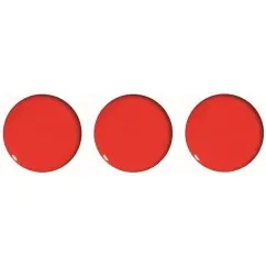 ⁨Board magnets 50mm red (3pcs) GM304-PC3 TETIS⁩ at Wasserman.eu