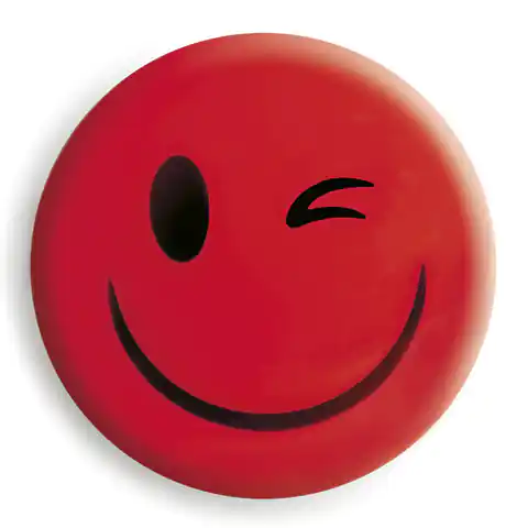 ⁨Magnets for boards red smiley faces 50mm (3pcs.) GM304-SC3 TETIS⁩ at Wasserman.eu
