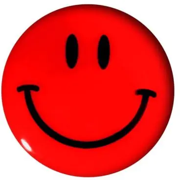 ⁨Magnesy do tablic czerwone uśmiechy 35mm (5szt.) GM302-SC5 TETIS⁩ w sklepie Wasserman.eu