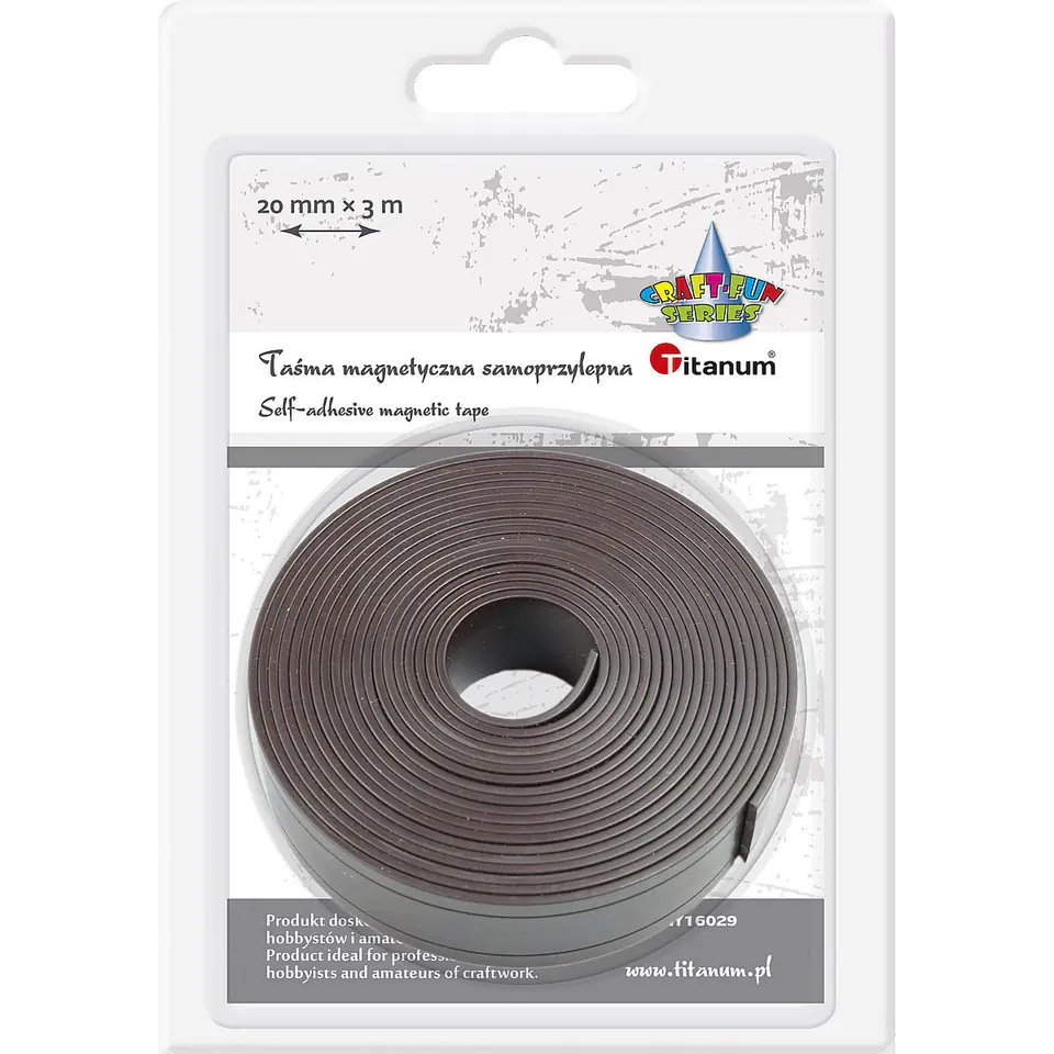 ⁨Self-adhesive magnet 2mm x 3 m 338443 TITATNUM⁩ at Wasserman.eu