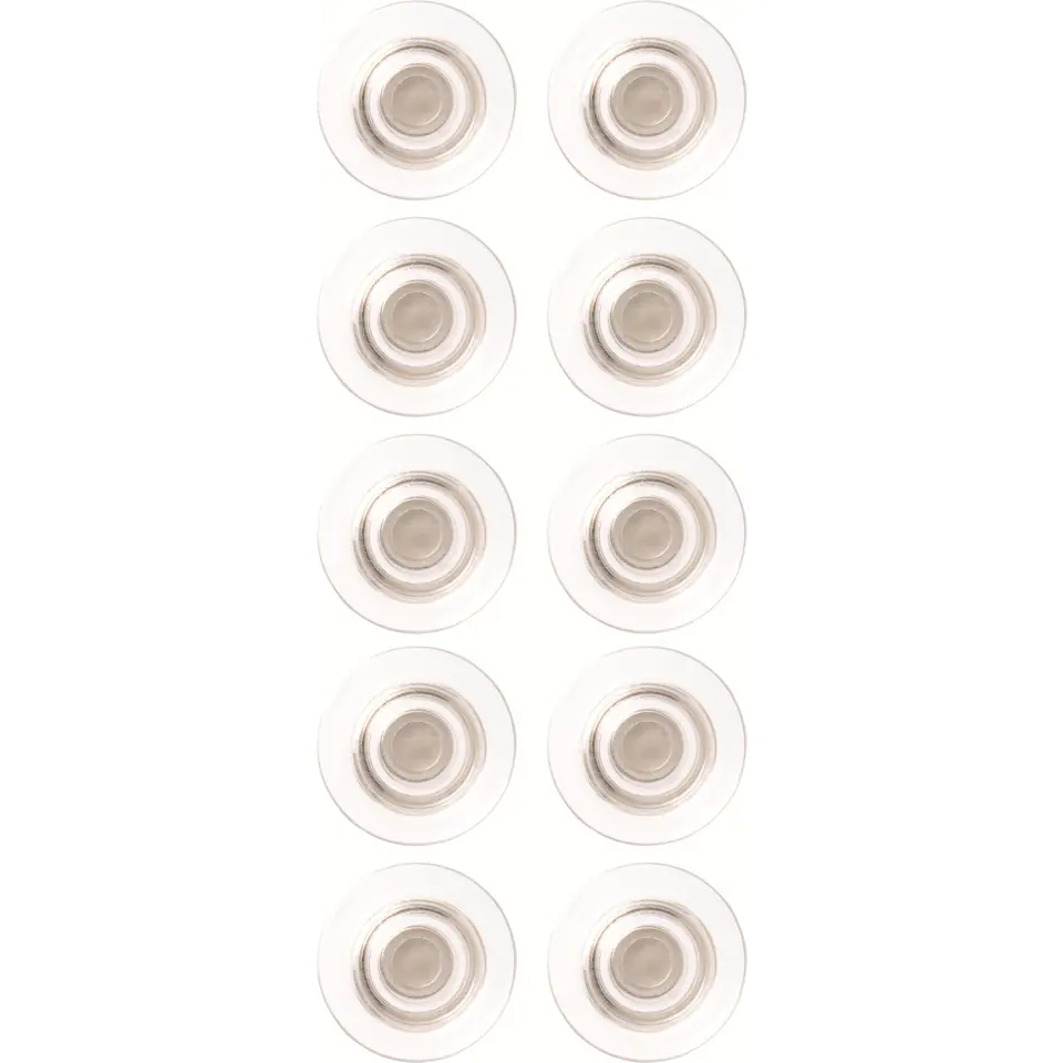 ⁨Strong magnets for glass boards NOBO Rare Earth (10pcs) 1903854⁩ at Wasserman.eu