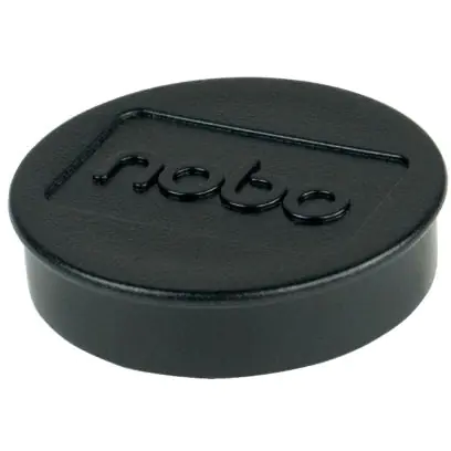 ⁨Board magnets 38 mm (1.5 kg), black, op/10 pcs 1915305⁩ at Wasserman.eu