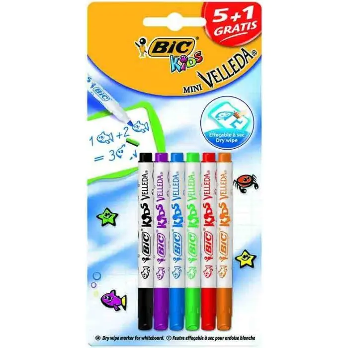 ⁨Marker mini KIDS for tabl(6)BIC suchoś.8413871*7426 VELLEDA⁩ at Wasserman.eu