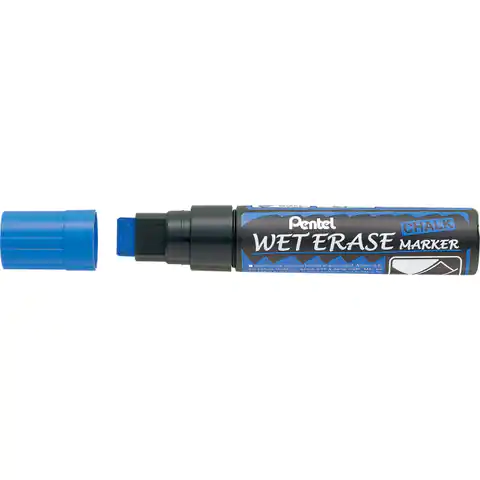 ⁨Marker kredowy SMW56-C niebieski PENTEL⁩ w sklepie Wasserman.eu