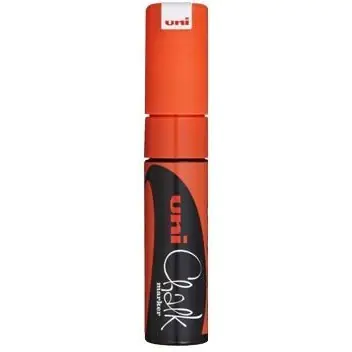 ⁨Chalk marker UNI PWE-8K 8mm orange UNPWE8K/6PO⁩ at Wasserman.eu