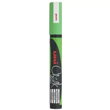 ⁨Chalk marker UNI PWE-5M green 1.8mm-2.5mm UNPWE5M/DZI⁩ at Wasserman.eu