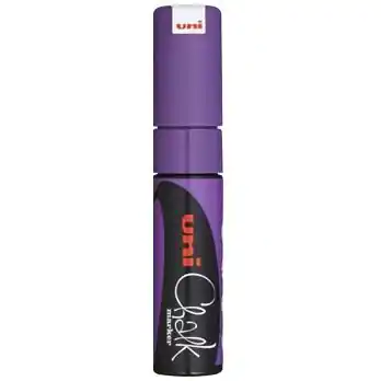 ⁨Chalk marker UNI PWE-8K purple 8mm UNPWE8K/6FI⁩ at Wasserman.eu