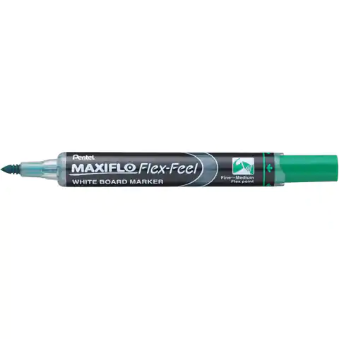 ⁨Marker such. MAXIFLO Flex-Feel zielony MWL5SBF-D PENTEL⁩ w sklepie Wasserman.eu